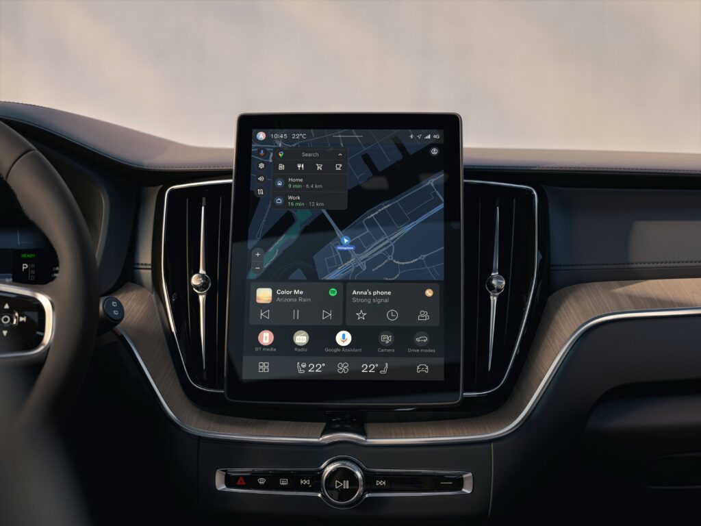 volvo xc60 touchscreen