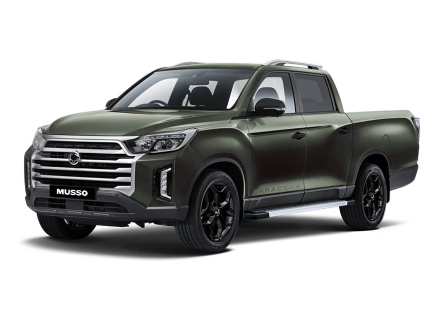 KGM Musso Diesel 2.2 Double Cab Pick Up Saracen Auto Leasing offer